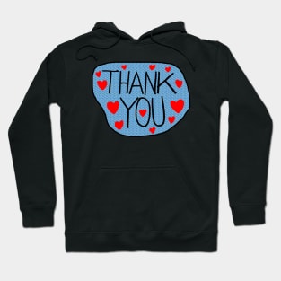 Thank You Hearts Hoodie